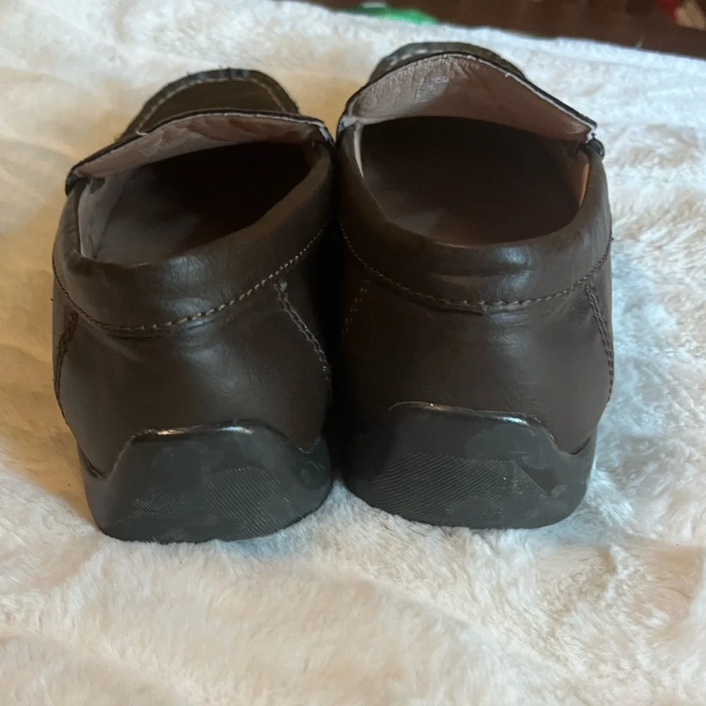 Nordstrom 4.5M Classic Leather Fall Winter City Minimalist Office School Loafers